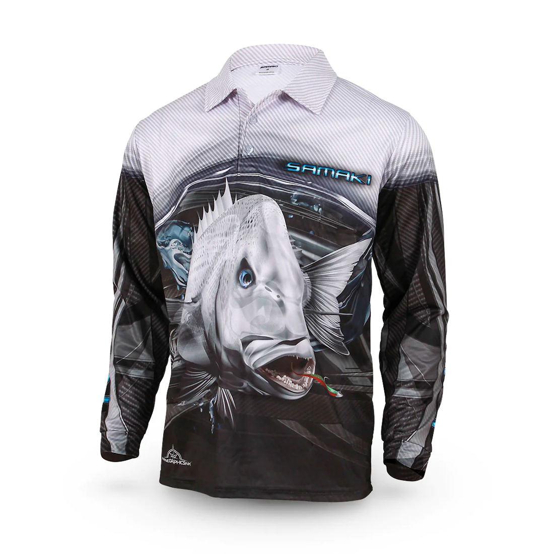 Samaki Snapper Long Sleeve Shirt Adult MoTackle Outdoors