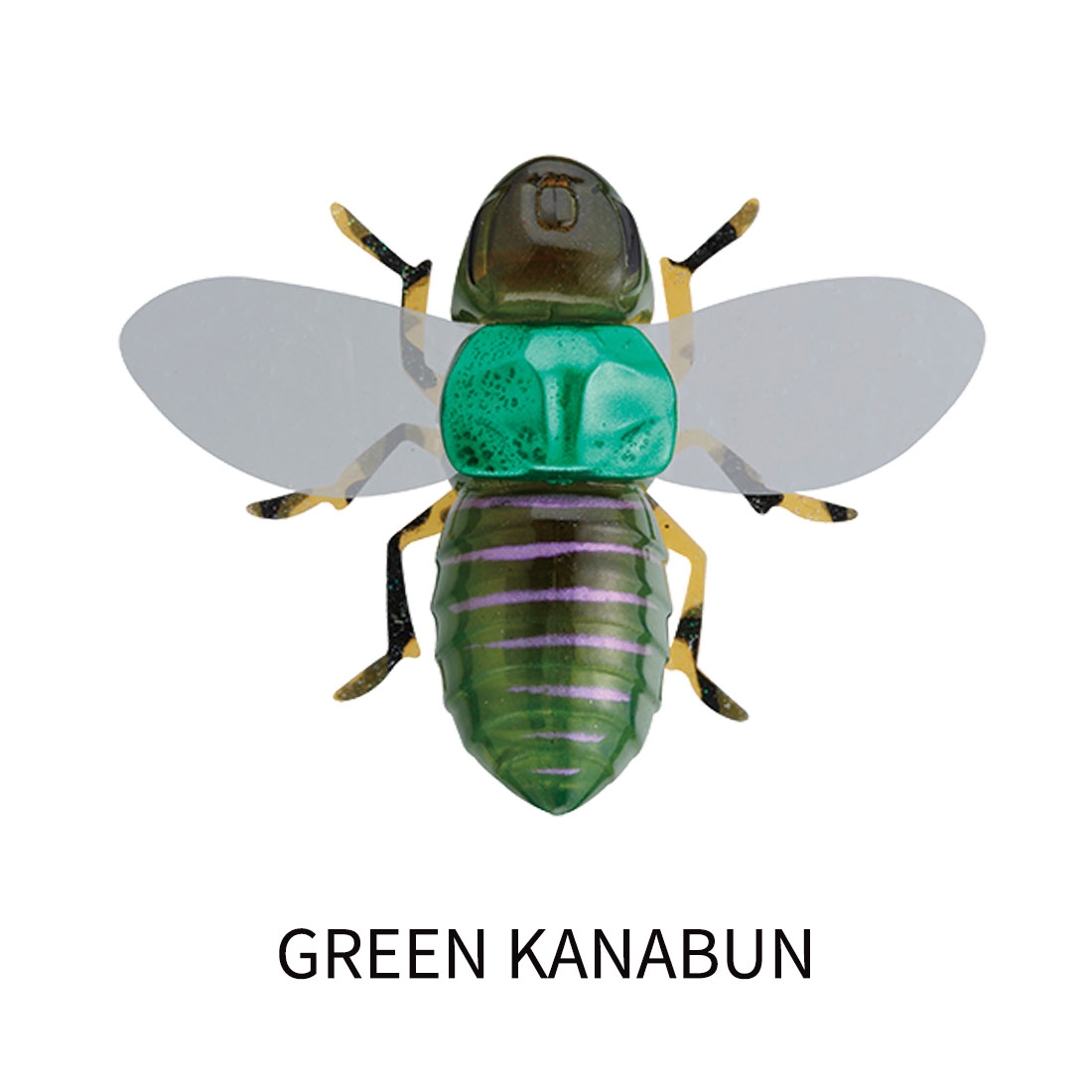 Jackall Bugdog 37mm Insect Flottant Leurre Green Kanabun (0978