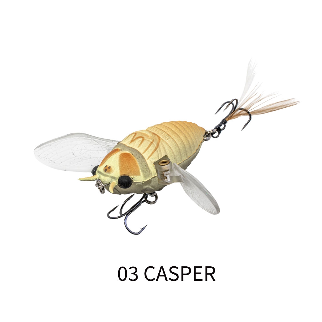 JUST LANDED: The Ripple Cicada is here!  Make some noise for The Ripple  Cicada, our latest topwater crawler! 🎣 Soft & hollow body for longer bites  🔊 Mimics sounds of cicada