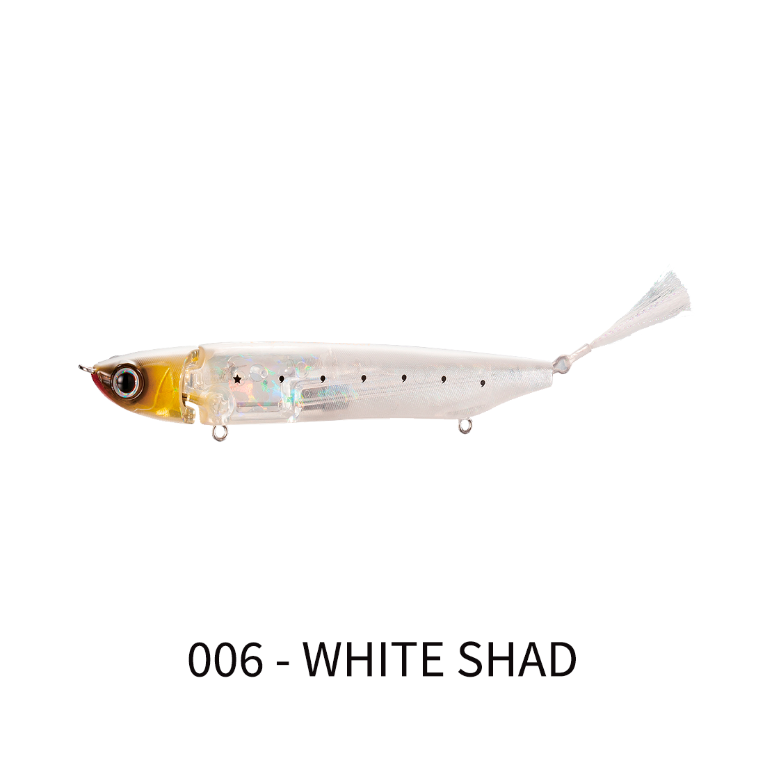 Leurre De Pêche Shimano/Bantam Jijil 70 - Modèle éperlan Transparent 007 - Occasion, état Correct