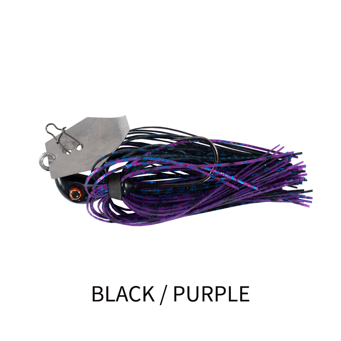 1/4oz Weedless Football Head Chatterbait ~ PLUM BLACK ~ Grub Trailer –  Whacked Lures Australia