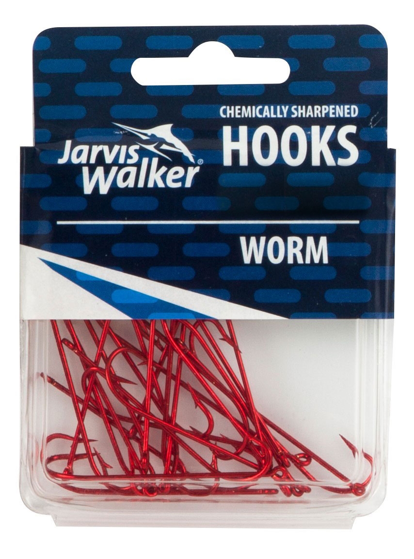 Jarvis Walker Worm Hooks - 25pk