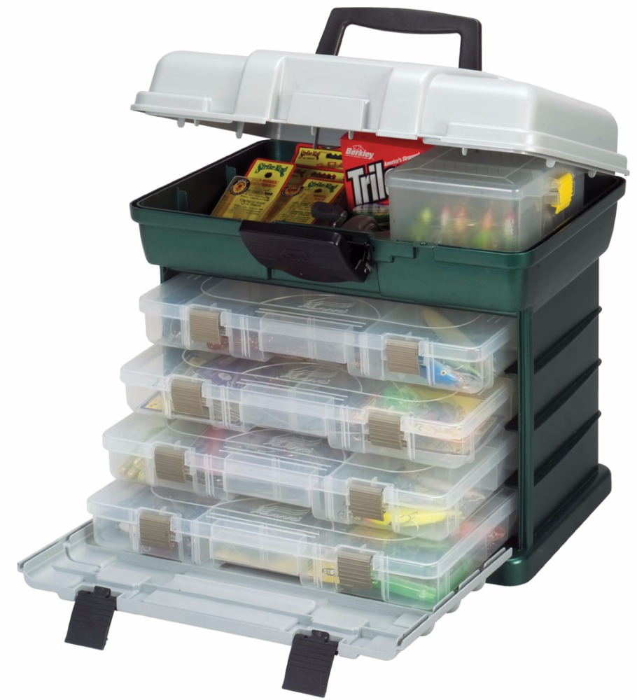 PLANO Fishing Tackle 4-By Rack System Box PMC135402