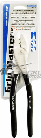 SureCatch 10in Deluxe Crimping Chrome Pliers