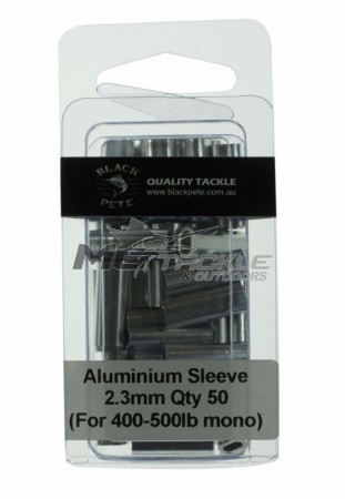 Black Pete Aluminium Sleeves