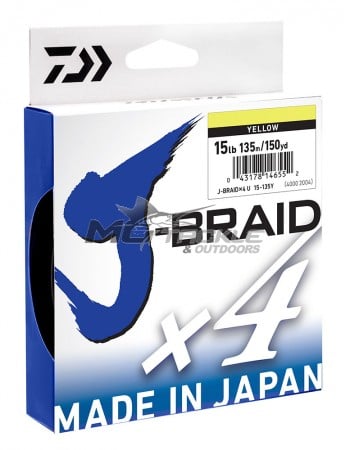 Daiwa J-Braid x4 - 135m