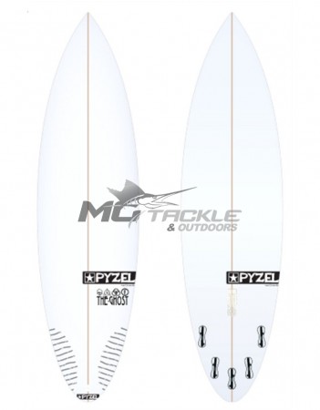 Pyzel Surfboards Ghost 5 Fin - FCS2 Fins