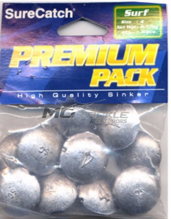 SureCatch Sinkers - Surf Premium Pack