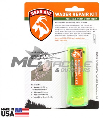 Gear Aid Aquaseal Wader Repair Kit w/ Patches