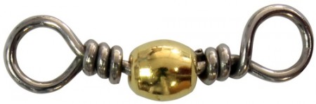 Mustad Barrel Swivel Brass