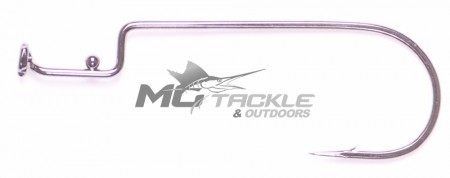 Easy 2 Hook Bass Off-Set Straight Shank Soft Plastic Worm Hook