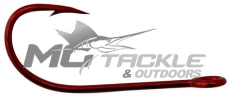 Mustad 92261NPNR Long Red Beak Hook