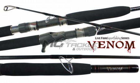 Wilson Venom Popper/Stickbait Spin Rods