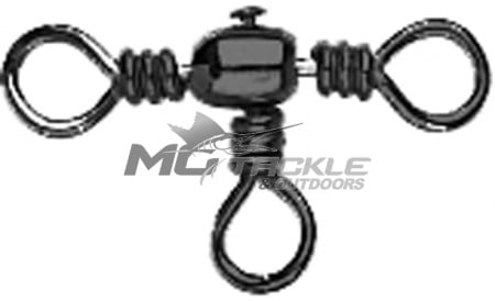 Mustad Barrel 3 Way Cross Swivel