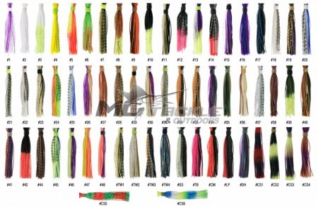 Bassman Spinnerbaits Replacement Skirts