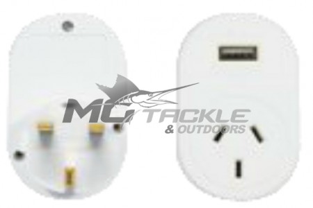 OSA Brands UK Travel Adaptor w/ USB