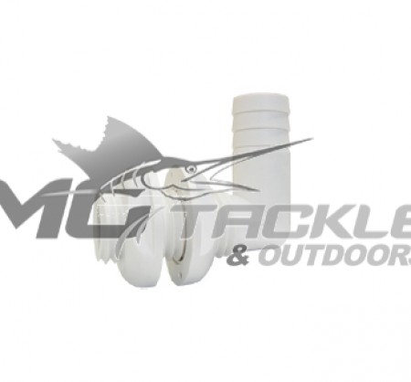 RWB Marine Thru Hull Fitting - Nylon - 90°