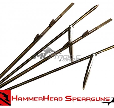 Hammerhead Shark Fin Shaft SS Threaded US Cut 5/16in
