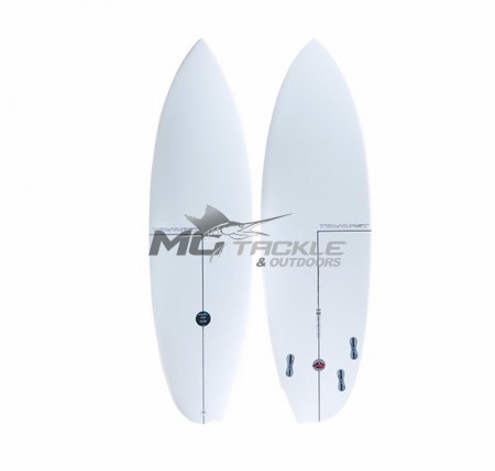 Tolhurst Surfboards Twinion Asymmetric Natural Foot - FCS2 Fins