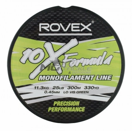 Rovex Line 10X Monofilament - 300m