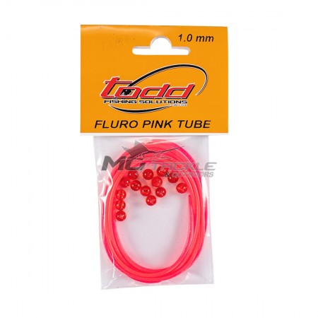 EJ Todd Fluorescent Pink Tube/Beads