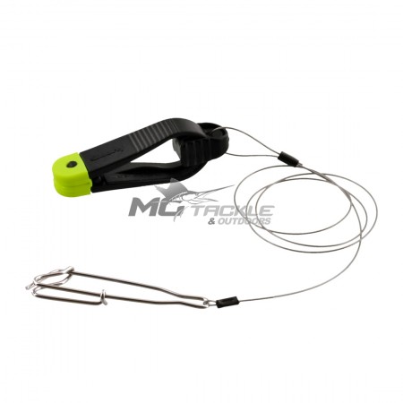 Scotty #1180 Downrigger Release 18in Wire Leader w/ Stacking, Self Locating Snap