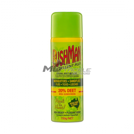 Bushman Plus Aerosol 20% Deet w/ Sunscreen