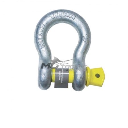 Titan Gal Bow Shackle 25mm 8.5t