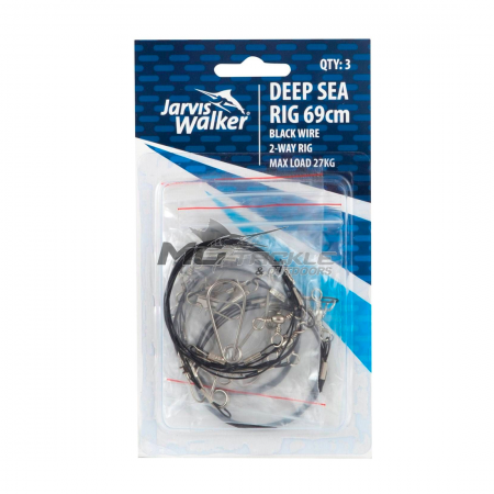 Jarvis Walker Deep Sea Rig - 3pk