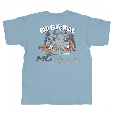 Old Guys Rule Happy Camper Tee
