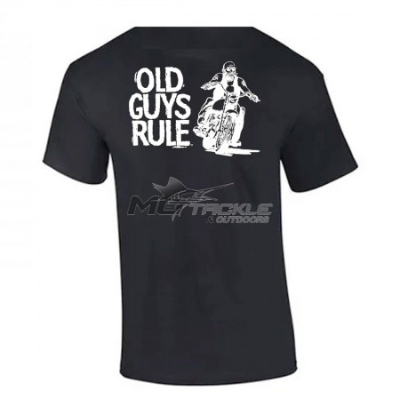 Old Guys Rule Biker Guy Tee