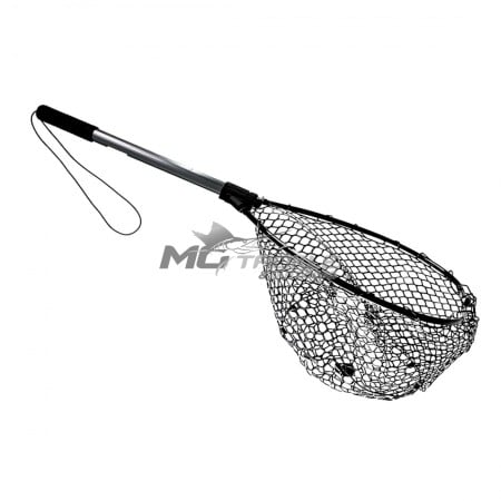 Seahorse Deluxe Folding Handle Rubber Landing Net