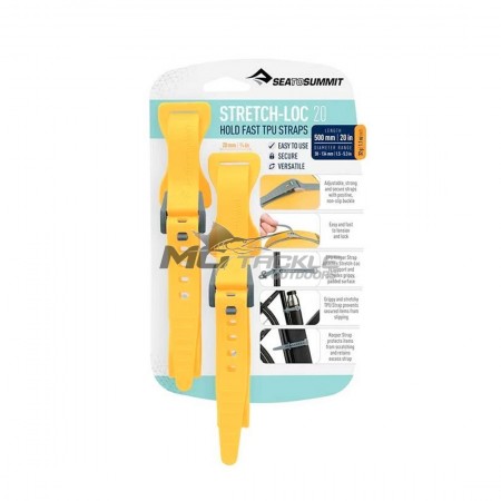 Sea To Summit Stretch-Loc Hold Fast TPU Straps