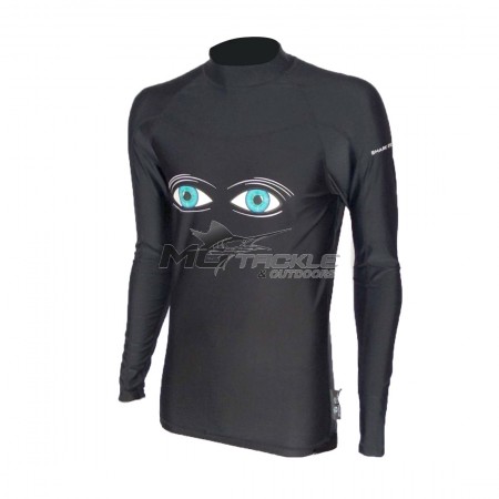 Shark Eyes Long Sleeve Rash Vest