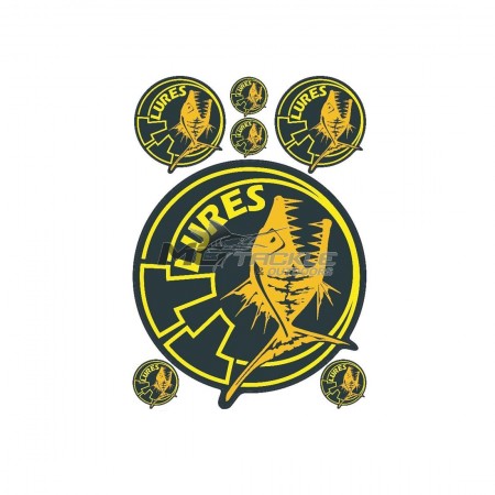 TT Team Sticker Pack - TT lures