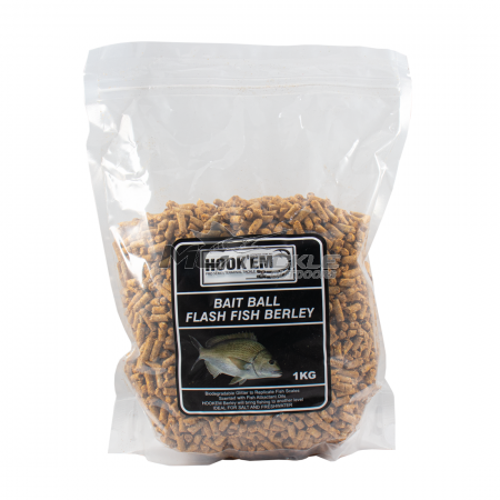 Hook Em Fishing Yellow Estuary Flash Berley Bait Ball Pellets