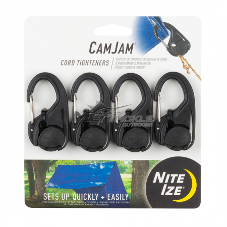 Nite Ize CamJam Cord Tightener - 4 Pack