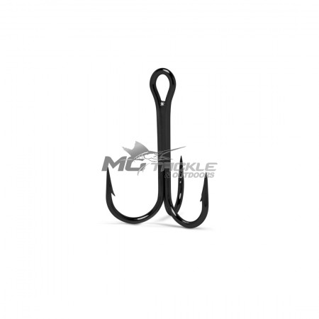 VMC 8650BK Treble Hook - 25pcs Loose Packaged