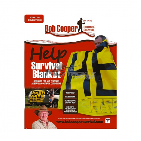 Bob Cooper Help Survival Blanket
