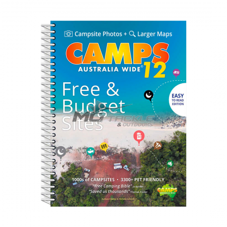 Camps Australia Wide Free & Budget Sites Easy To Read Edition Book