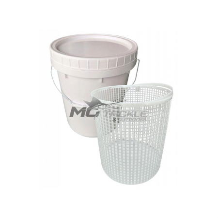 Cobalt Blue 20L Live Bait Bucket