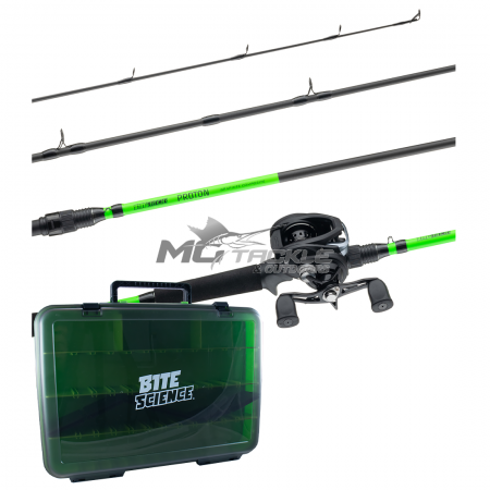 Bite Science Proton Baitcast Combo w/ Tackle Case