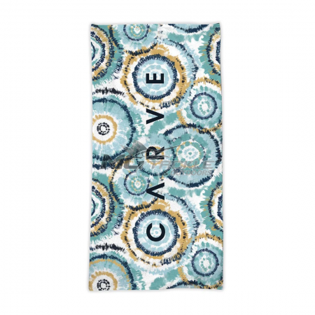 Carve Hula Large Beach Towel