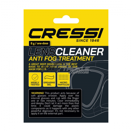Cressi Anti-Fog Treatment Lens Cleaner