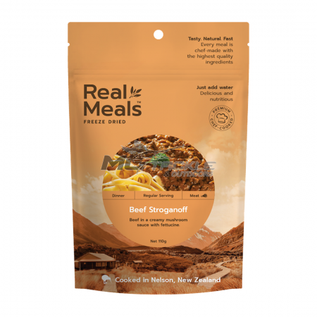 Real Meals Freeze Dried Beef Stroganoff