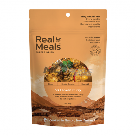 Real Meals Freeze Dried Sri Lankan Chicken Curry