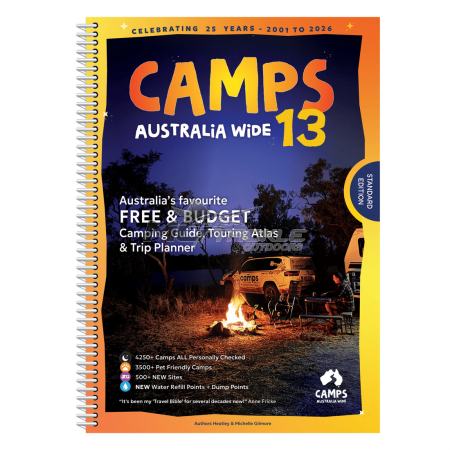 Camps 13 Australia Wide A4 Spiral Book