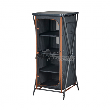 Oztrail Deluxe Folding 4 Shelf Cupboard