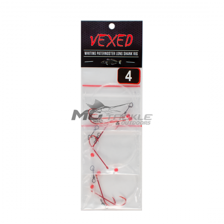 Vexed Whiting Paternoster Long Shank Rig 3 Pack