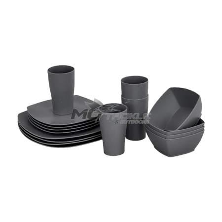 Campfire 16pc Square Dinner Set